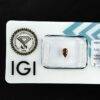 impresionante diamante con certificado original IGI